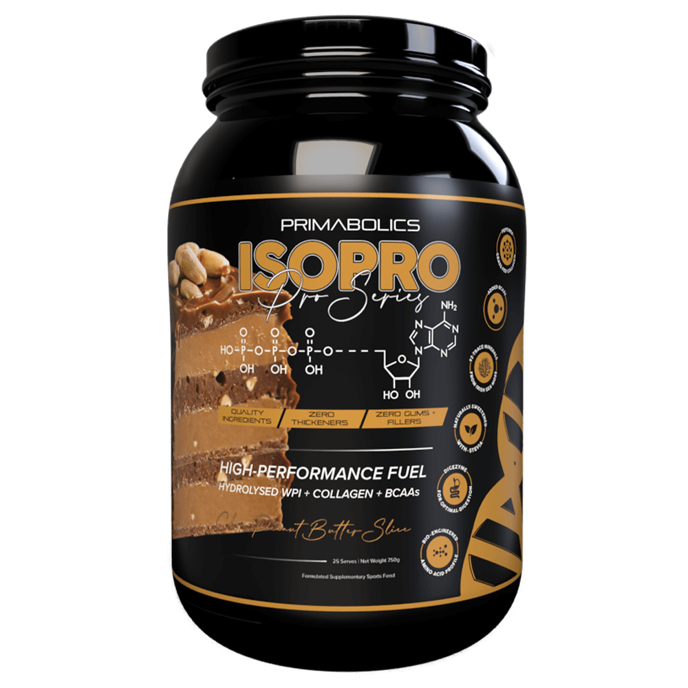 Primabolics Iso Pro Protein Powder 25 Serves Peanut Butter Slice