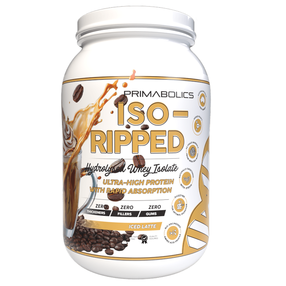 Primabolics Iso - Ripped Protein Powder 25 Serves Iced Latte