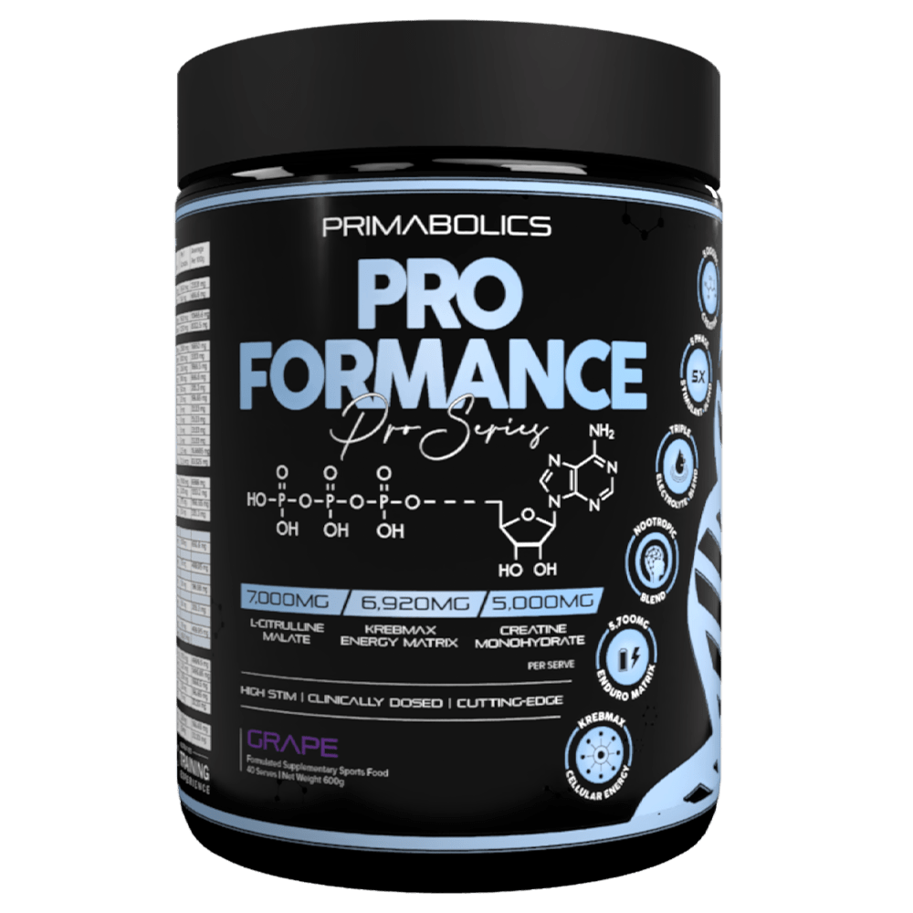 Primabolics Pro Formance Pre - Workout 40 Serves Grape