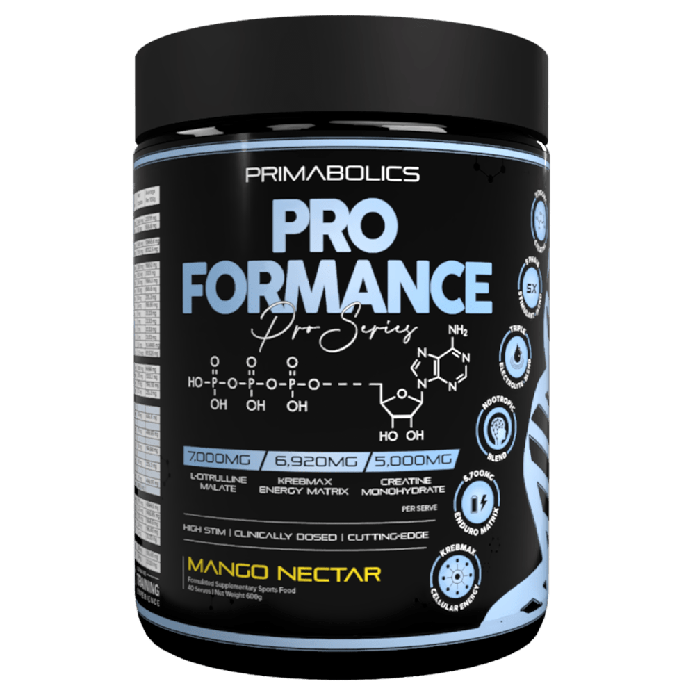 Primabolics Pro Formance Pre - Workout 40 Serves Mango