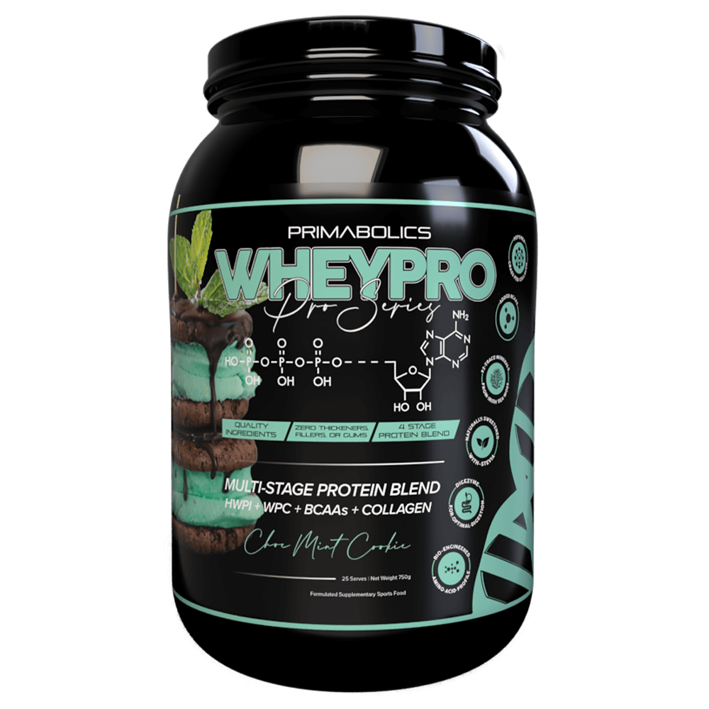 Primabolics Whey Pro Protein Powder 25 Serves Choc Mint Cookie