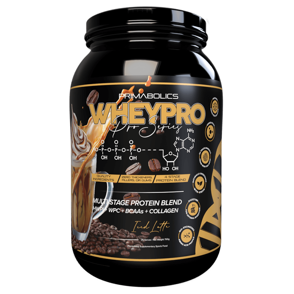 Primabolics Whey Pro Protein Powder 25 Serves Iced Latte