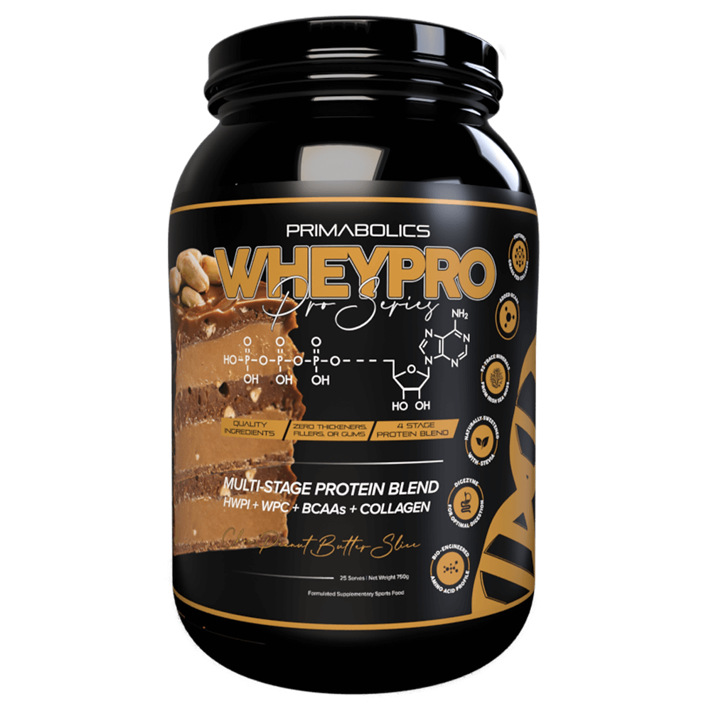 Primabolics Whey Pro Protein Powder 25 Serves Peanut Butter Slice