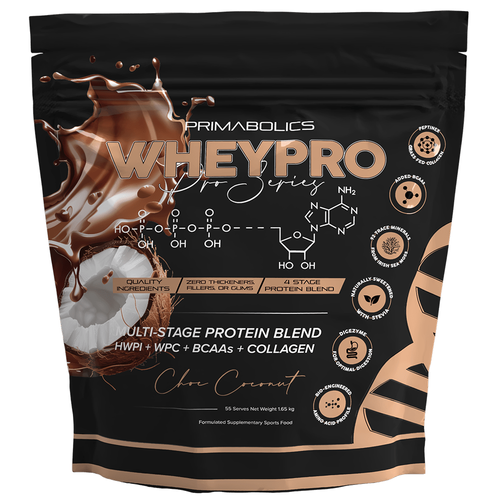 Primabolics Whey Pro Protein Powder 55 Serves Chocolate Coconut