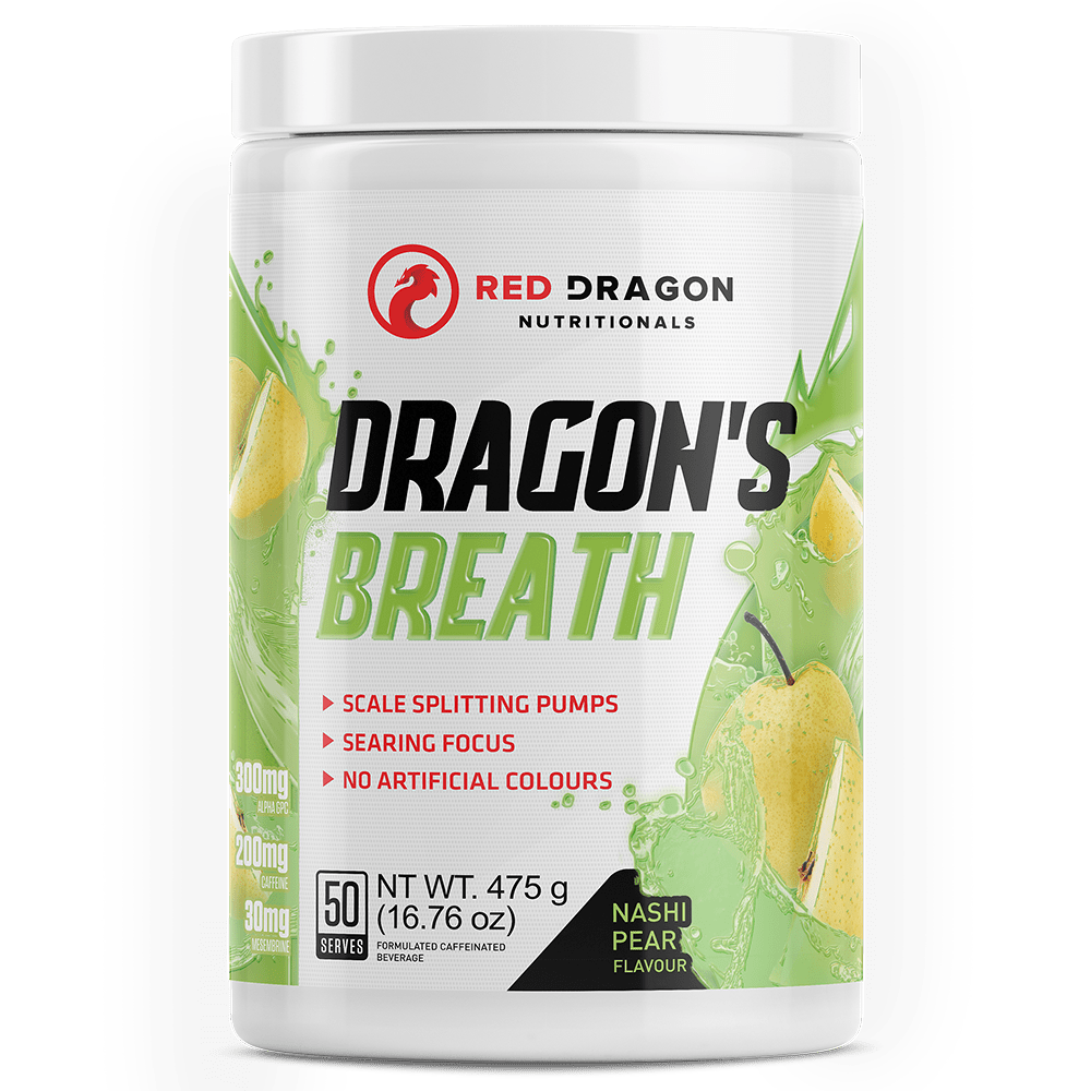 Red Dragon Nutritionals Dragon's Breath Pre - Workout 50 Serves Nashi Pear