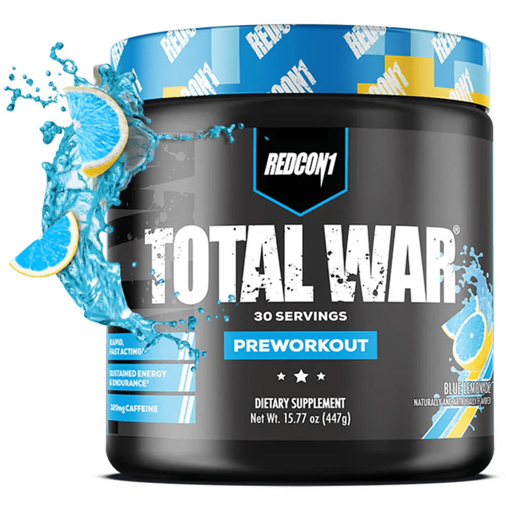 RedCon1 Total War Pre - Workout 30 Serves Blue Lemonade