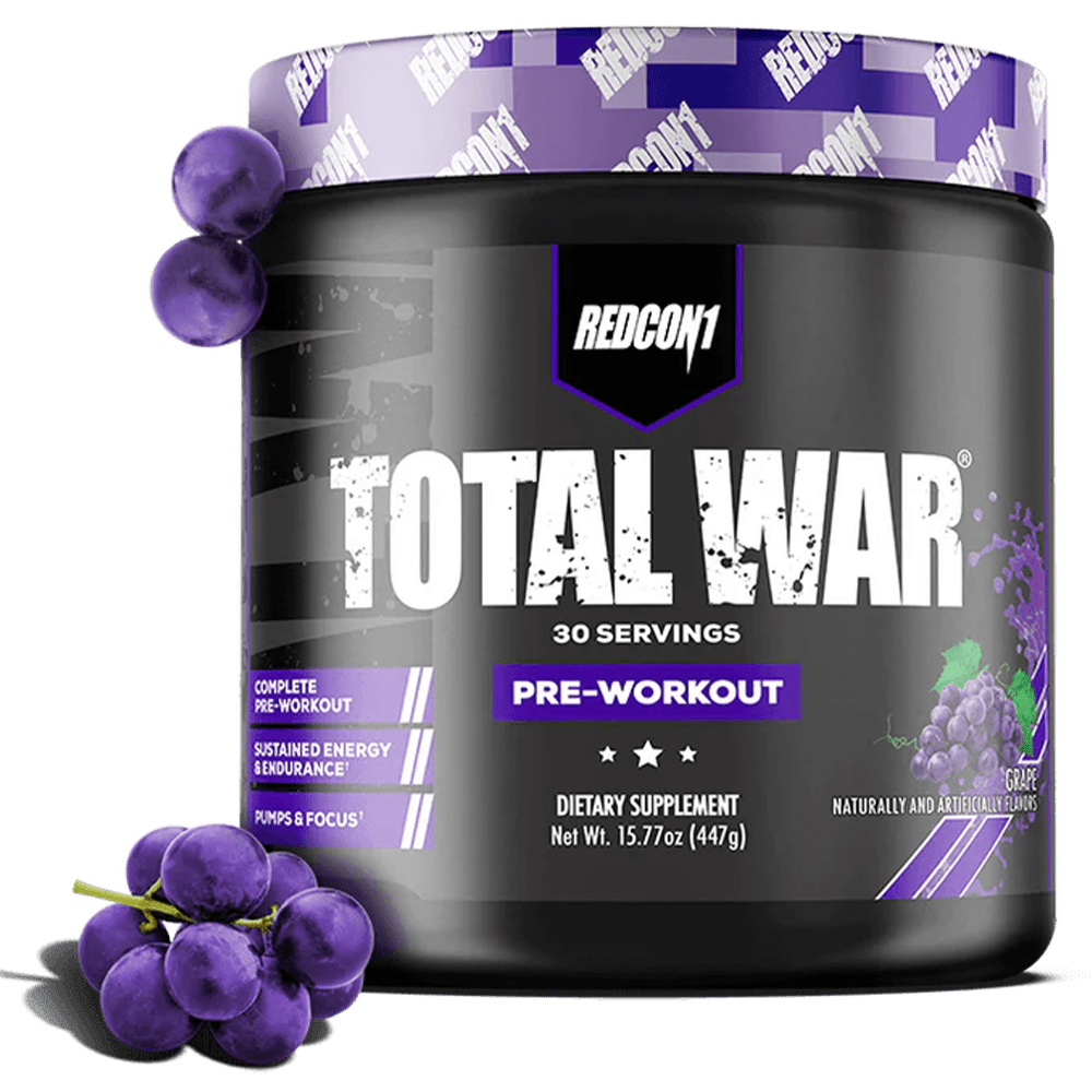 RedCon1 Total War Pre - Workout 30 Serves Grape