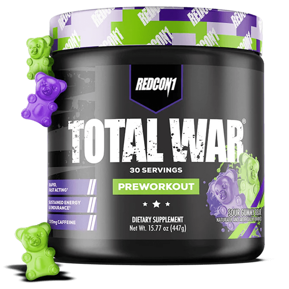 RedCon1 Total War Pre - Workout 30 Serves Gummy Bear