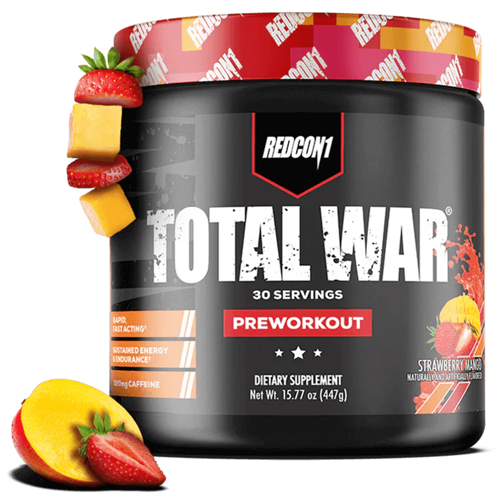 RedCon1 Total War Pre - Workout 30 Serves Strawberry Mango