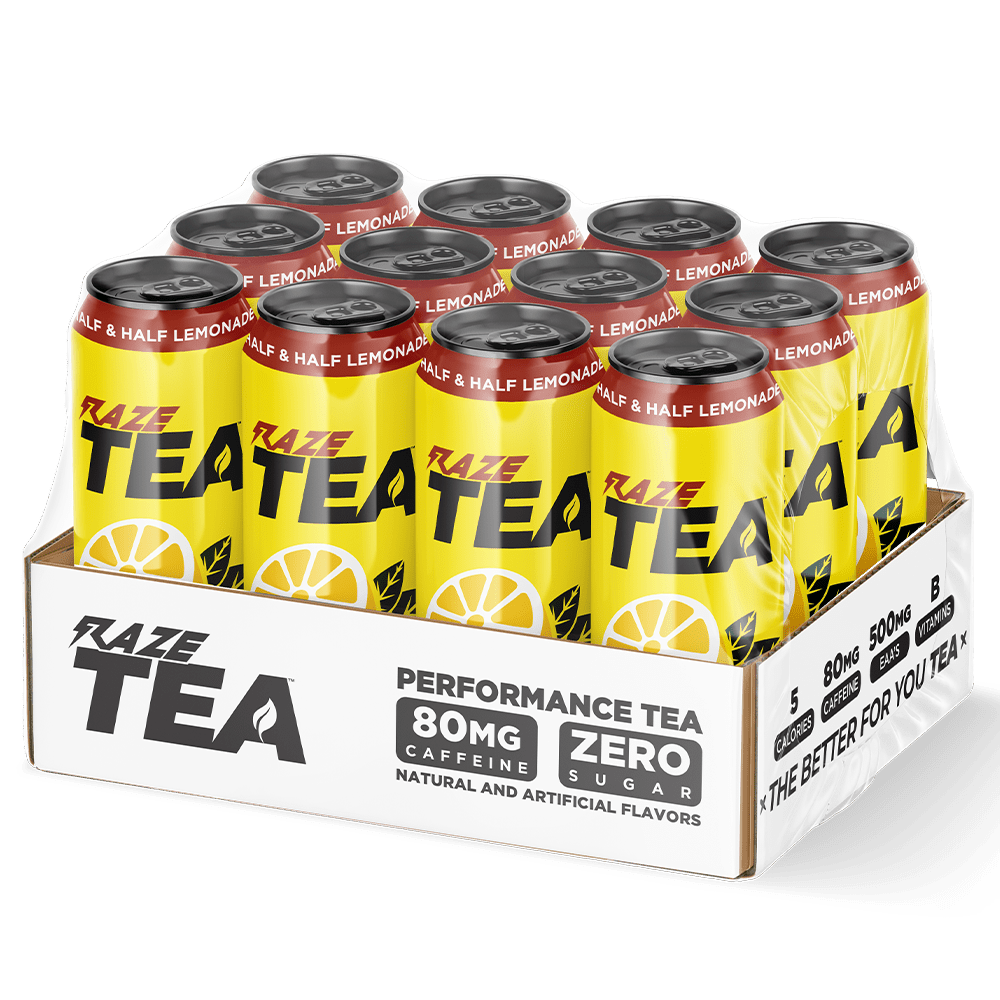 Repp Sports Raze Tea Energy Drink 473 mL Half & Half Lemonade