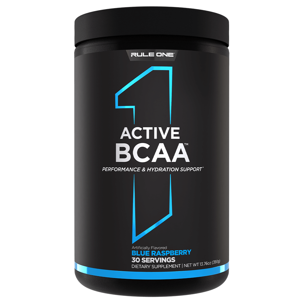 Rule 1 Active BCAA Aminos 30 Serves Blue Raspberry