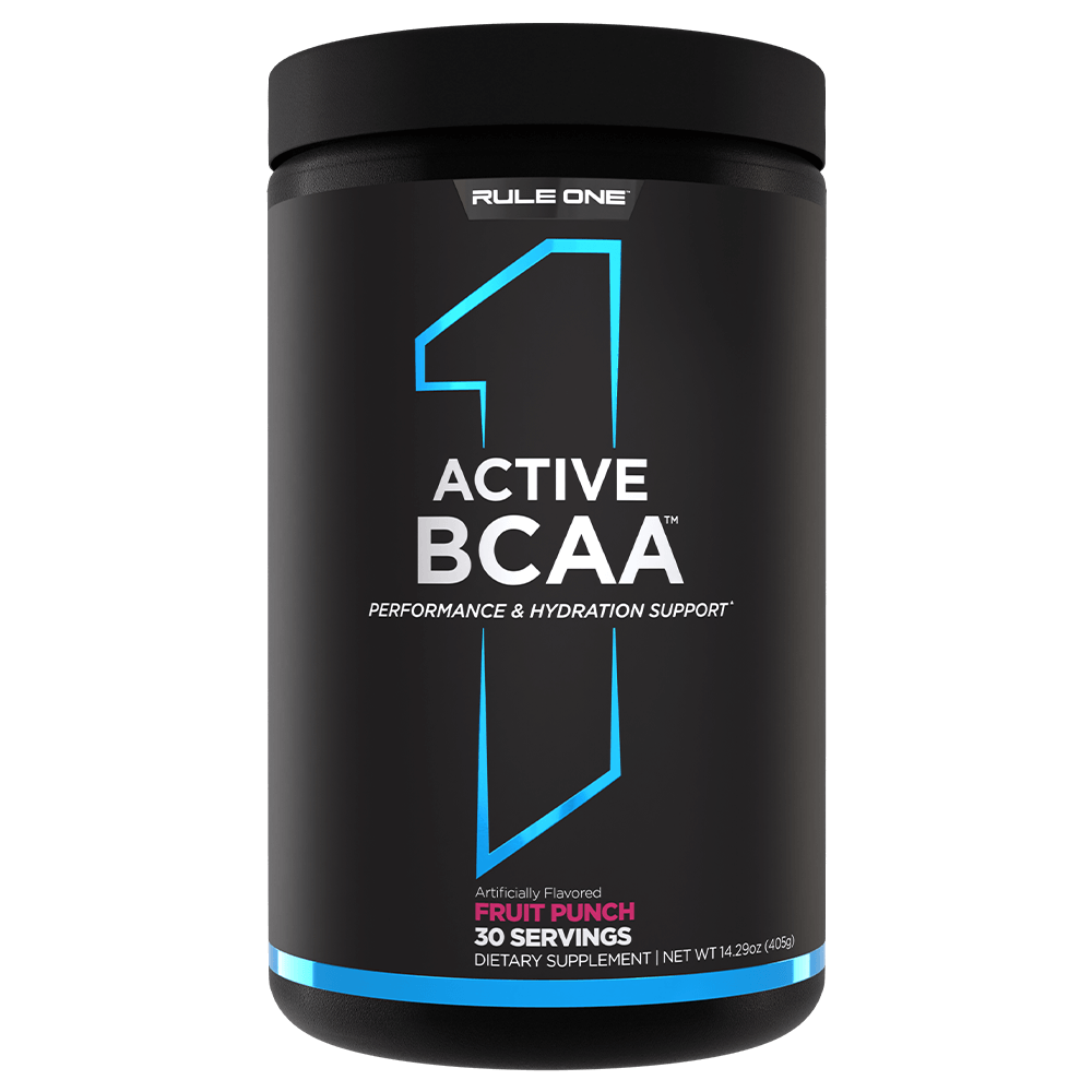 Rule 1 Active BCAA Aminos 30 Serves Fruit Punch