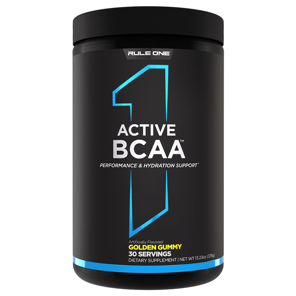 Rule 1 Active BCAA Aminos 30 Serves Golden Gummy