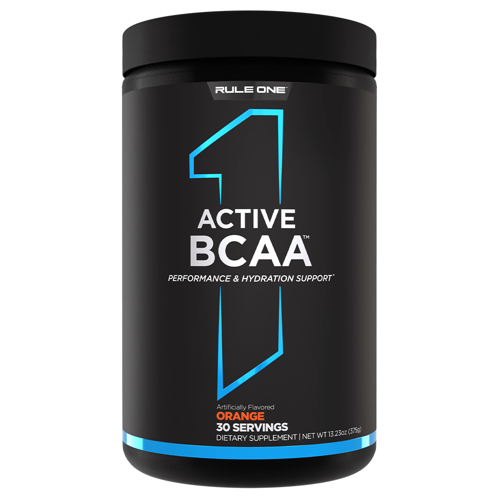 Rule 1 Active BCAA Aminos 30 Serves Orange