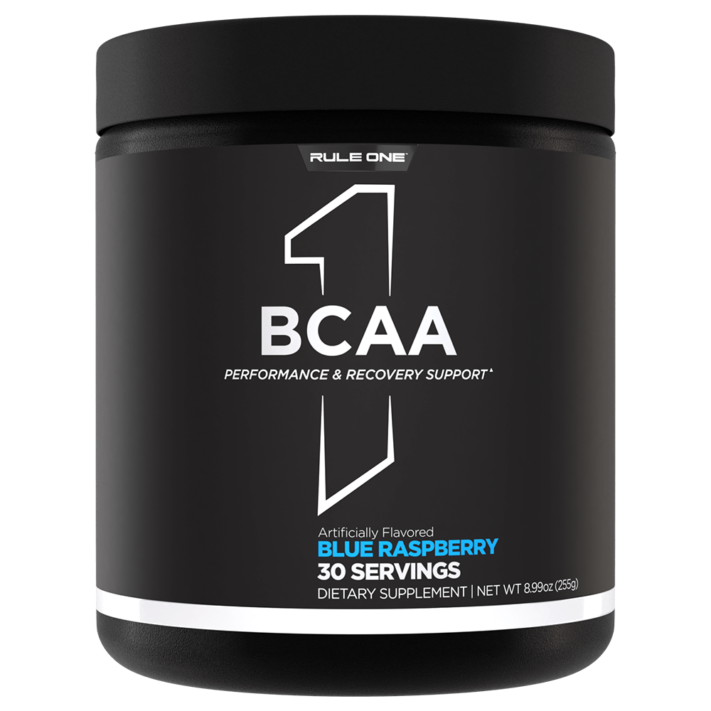 Rule 1 BCAA Aminos 30 Serves Blue Raspberry