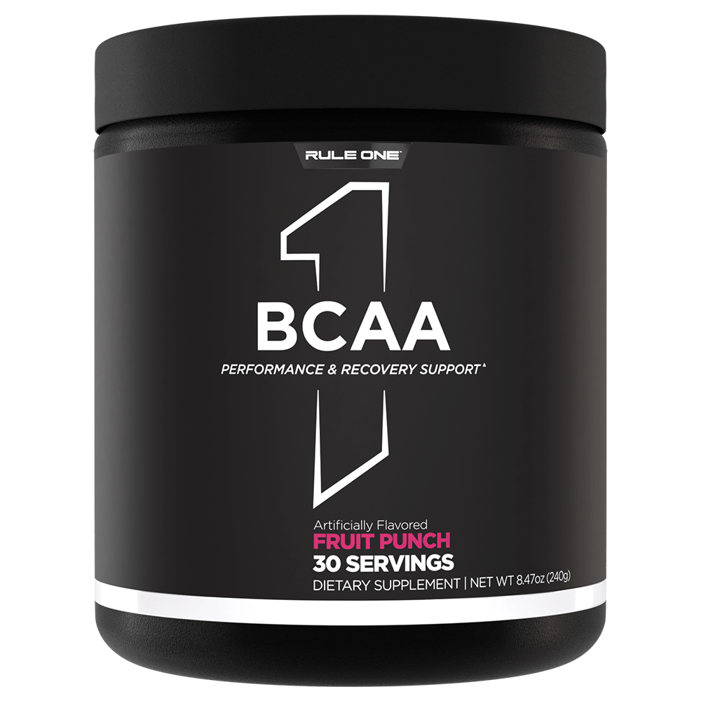 Rule 1 BCAA Aminos 30 Serves Fruit Punch