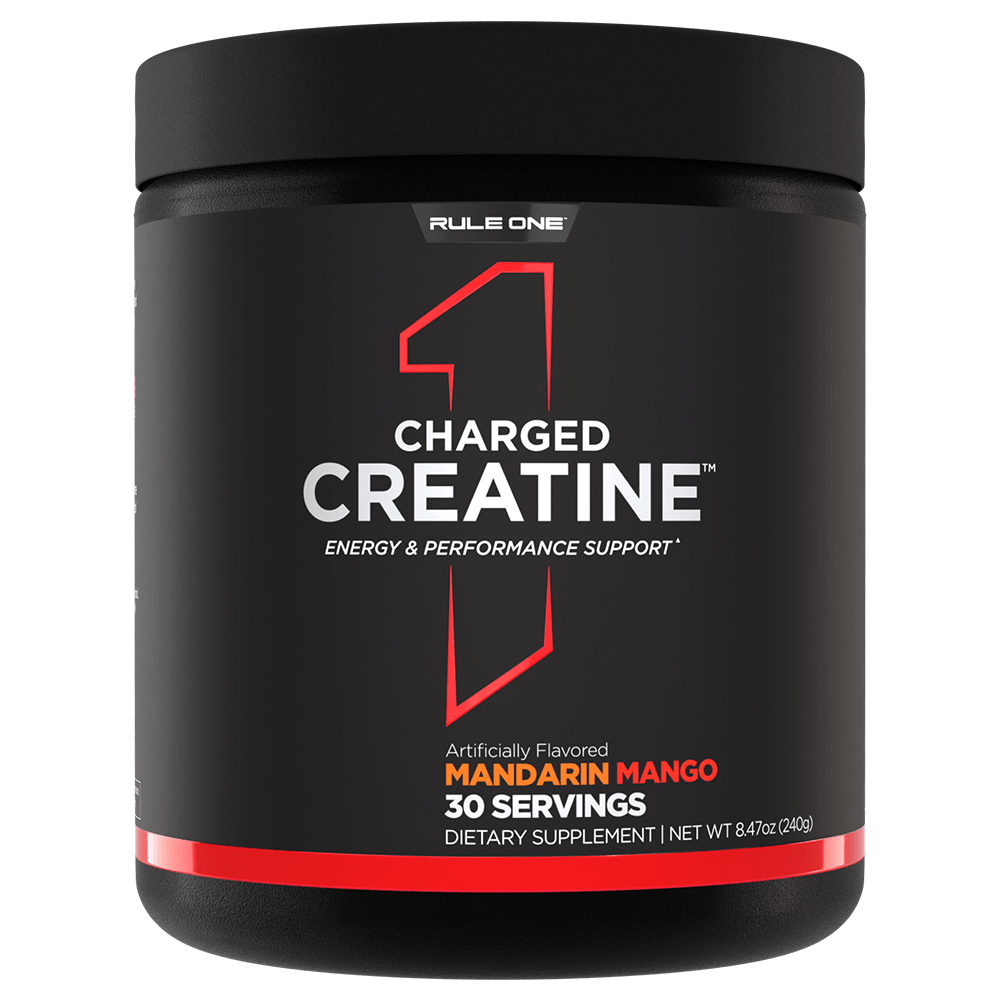 Rule 1 Charged Creatine Creatine 30 Serves Mandarin Mango