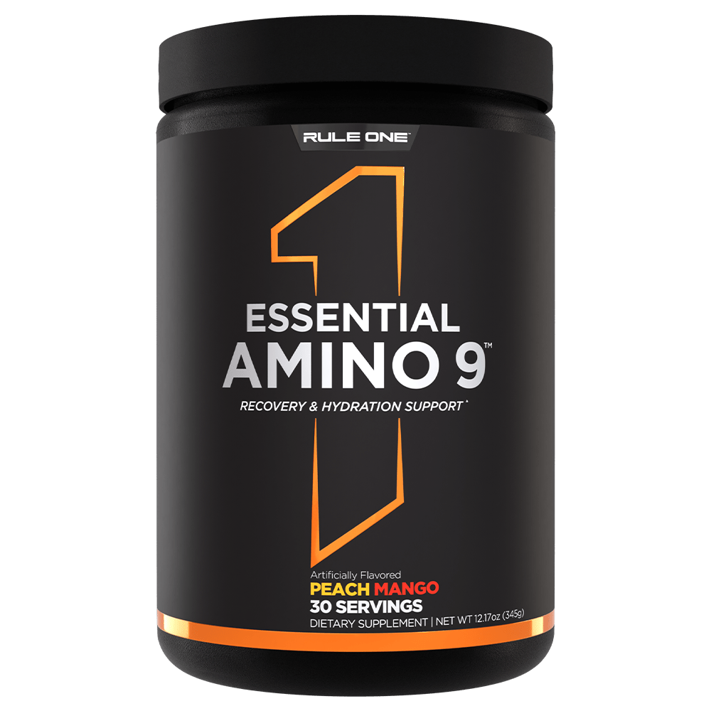 Rule 1 R1 Essential Amino 9 Aminos 30 Serve Peach Mango