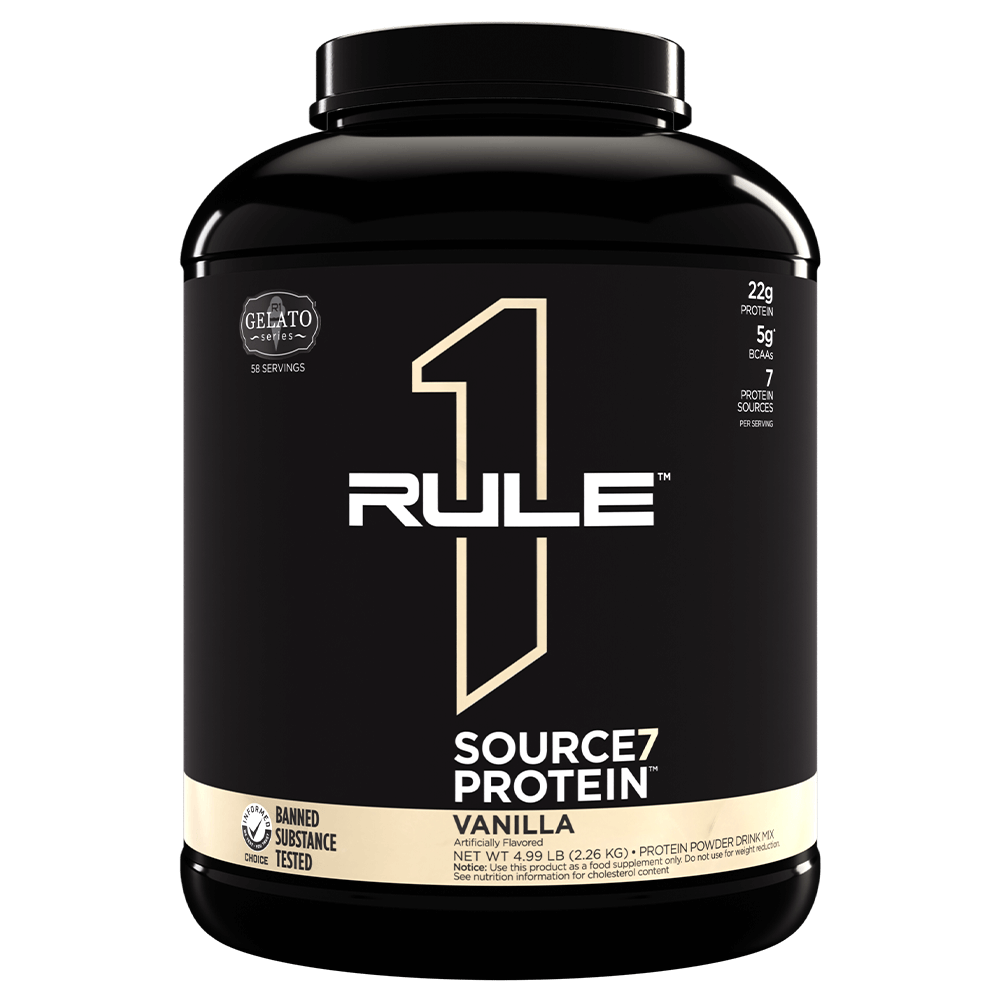 Rule 1 Source7 Protein Protein Powder 55 Serves Vanilla