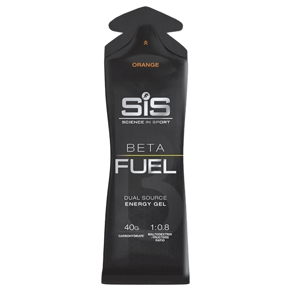 Science In Sport (SIS) Beta Fuel Energy Gel Intra-Workout 60mL Single Serve (1 Gel) Orange