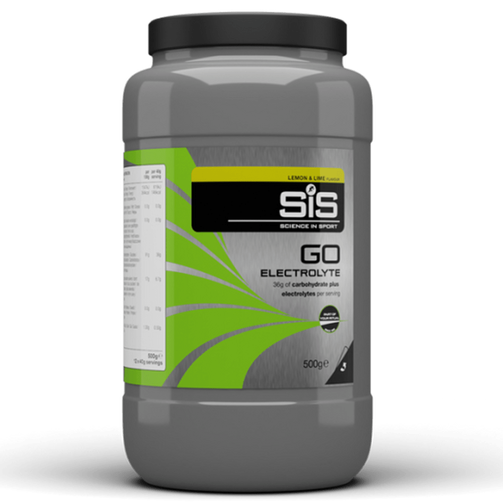Science In Sport (SIS) GO Electrolyte Powder Electrolytes 500g Lemon Lime