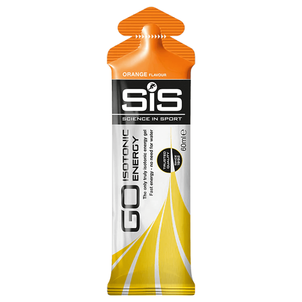 Science In Sport (SIS) GO Isotonic Energy Gel Intra-Workout 60mL Single Serve (1 Gel) Orange