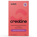 Switch Nutrition Flavoured Creatine Creatine 20 Serves (Sticks) Mango Passionfruit