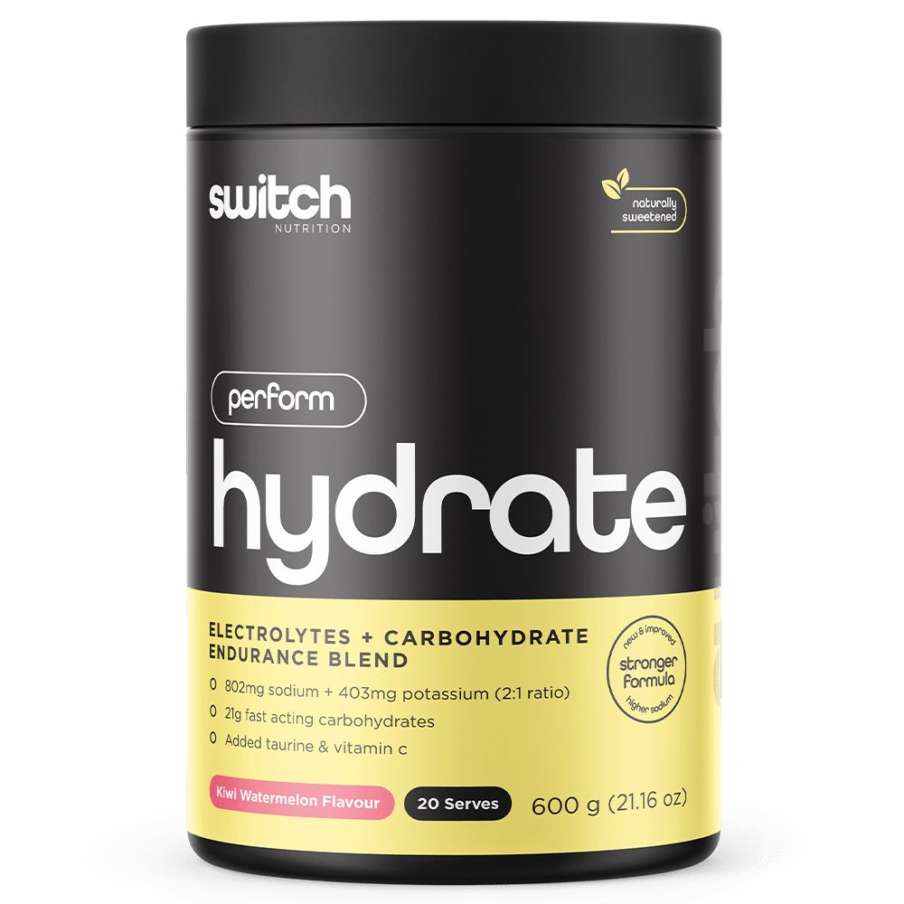 Switch Nutrition Hydrate Perform Hydration 20 Serves Kiwi Watermelon