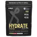 Switch Nutrition Hydrate Perform Sugar Free Hydration 20 Sachets Kiwi Watermelon