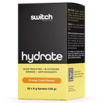 Switch Nutrition Hydrate Switch Hydration 20 Sachets (Box) Orange Crush