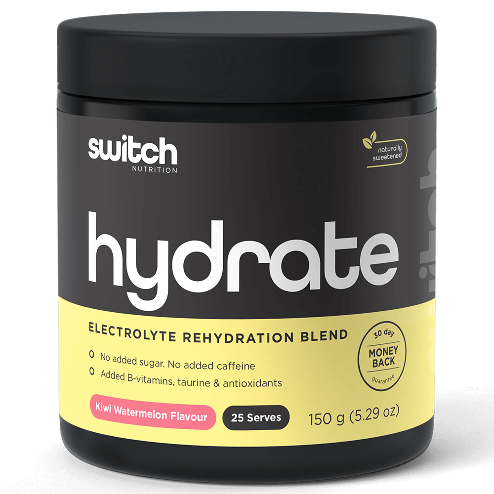 Switch Nutrition Hydrate Switch Hydration 25 Serves (Tub) Kiwi Watermelon