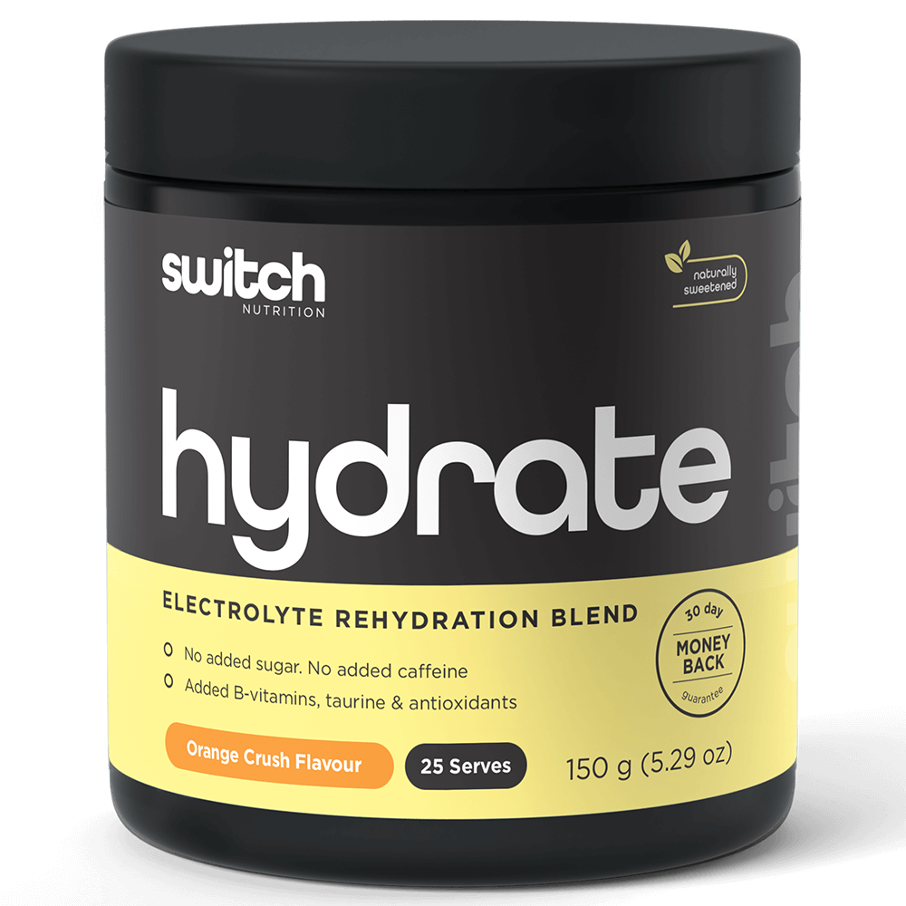 Switch Nutrition Hydrate Switch Hydration 25 Serves (Tub) Orange Crush