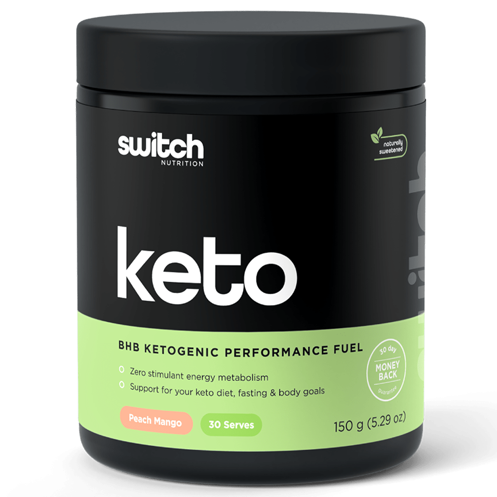 Switch Nutrition Keto Switch General Health 30 Serves Peach Mango