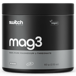 Switch Nutrition Mag3 Magnesium L - Threonate Powder Vitamins 30 Serves