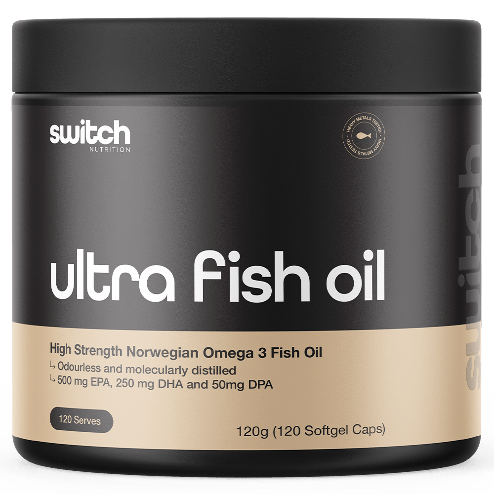 Switch Nutrition Ultra Fish Oil Fish Oil 120 Serves