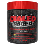 The X Athletics Dialed Shred Fat Burner 40 Serves Creaming Soda Raspberry