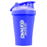 The X Athletics Dialed Shred Shaker Shakers & Bottles 400 mL Blue