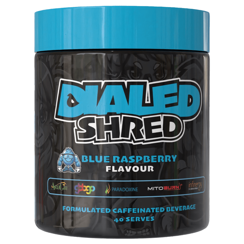 TXA Dialed Shred Thermogenic 40 Serves Blue Raspberry