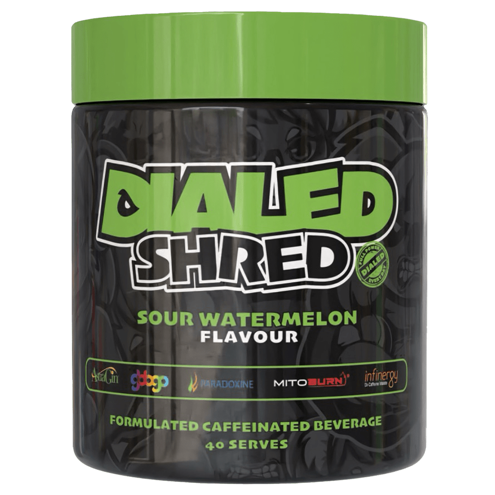 TXA Dialed Shred Thermogenic 40 Serves Sour Watermelon