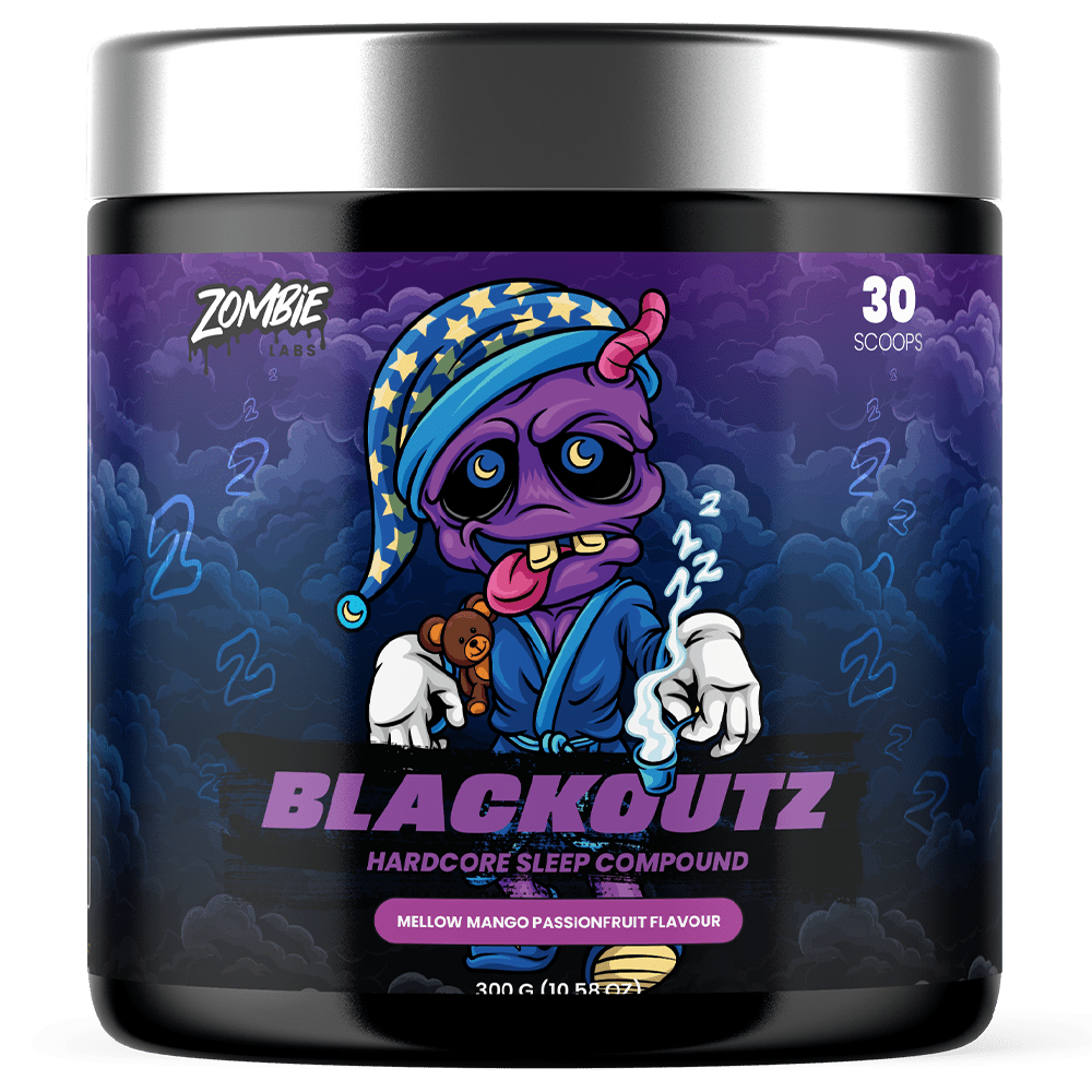 Zombie Labs Blackoutz Sleep Support 30 Serves Mellow Mango Passionfruit