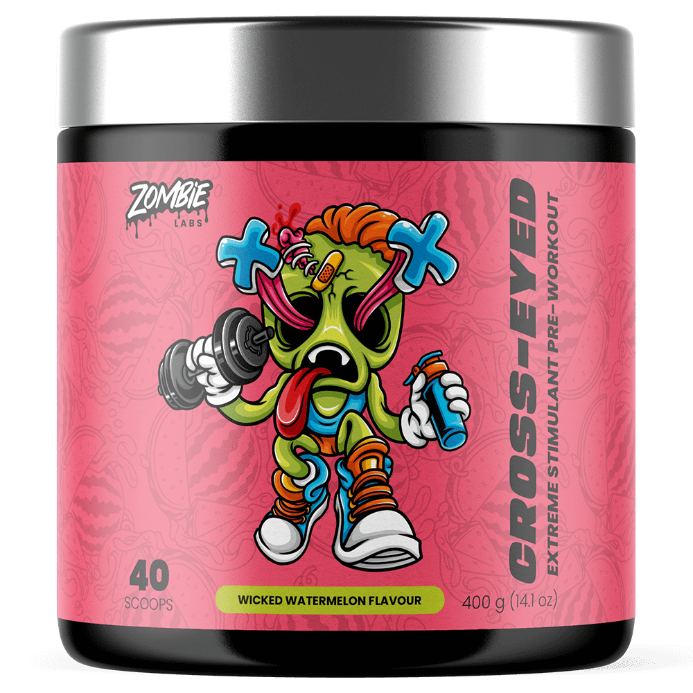 Zombie Labs Cross Eyed Pre-Workout 40 Serves Wicked Watermelon