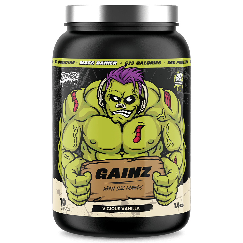 Zombie Labs Gainz Protein Powder 10 Serves Vicious Vanilla