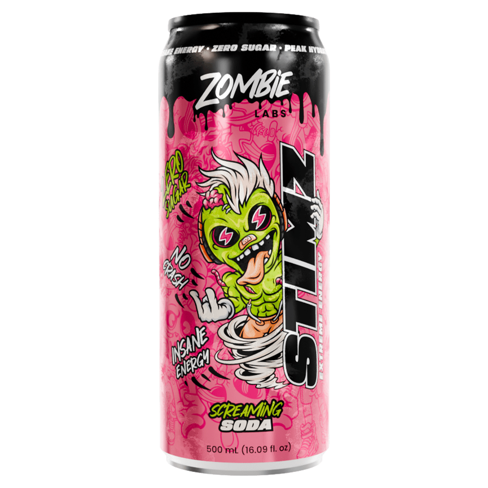 Zombie Labs Stimz Energy Drink 500mL Screaming Soda