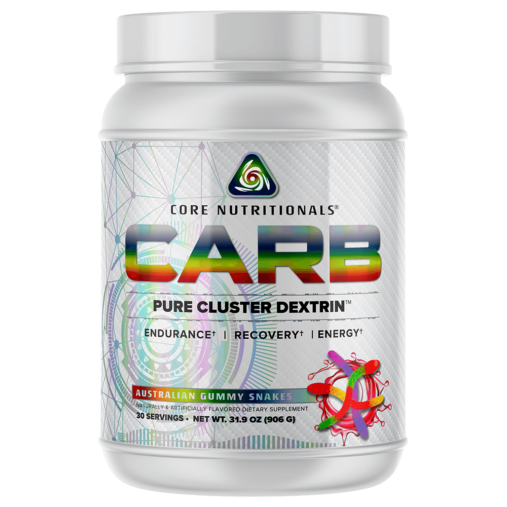 Core Nutritionals Carb Carbohydrates 30 Serves Australian Gummy Snakes