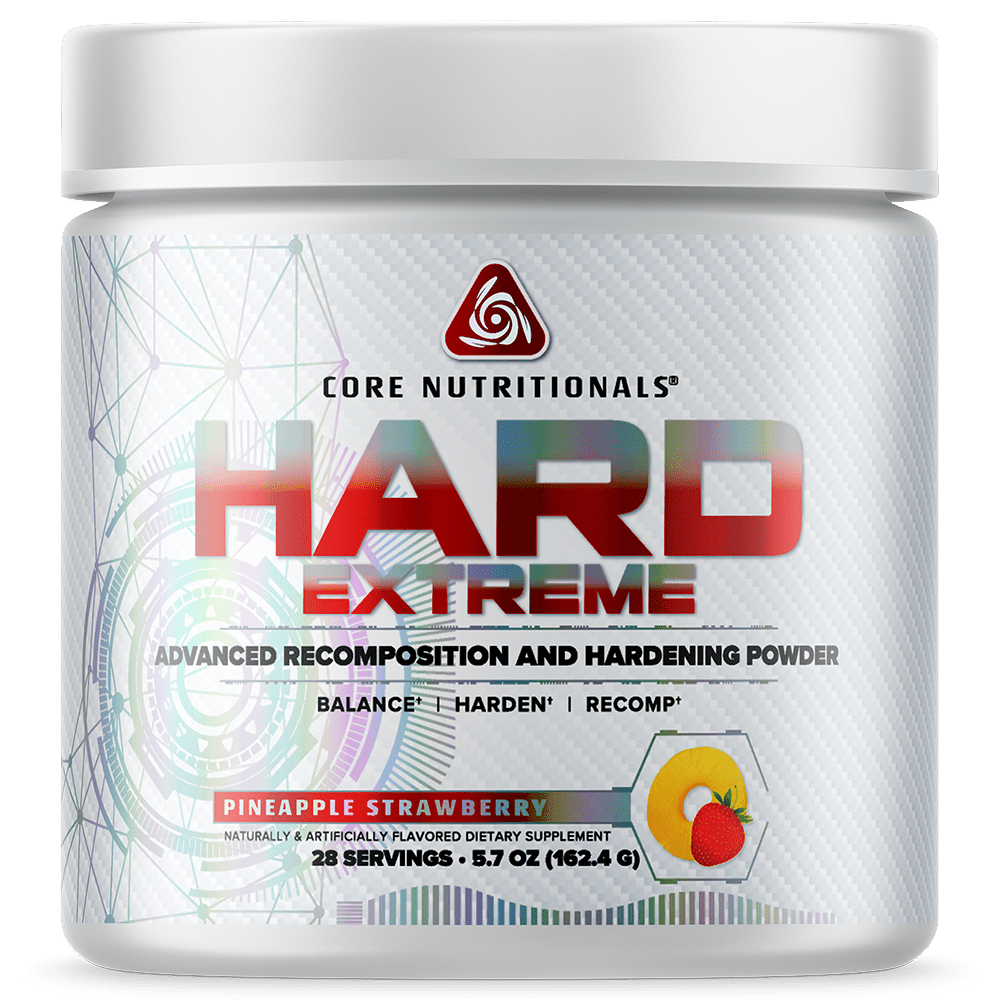 Core Nutritionals Core Hard Extreme Hormone Support 28 Serves Pineapple Strawberry