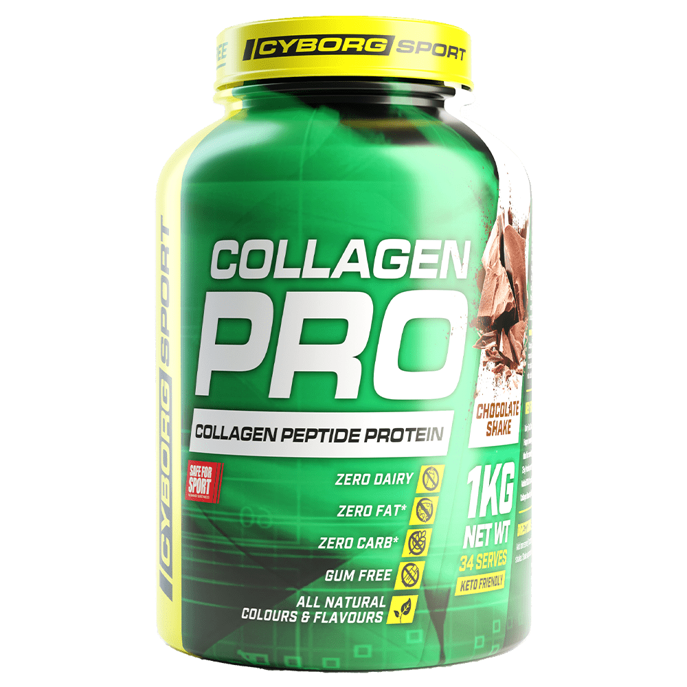 Cyborg Sport Collagen Pro Protein Powder 1 Kg Chocolate Shake