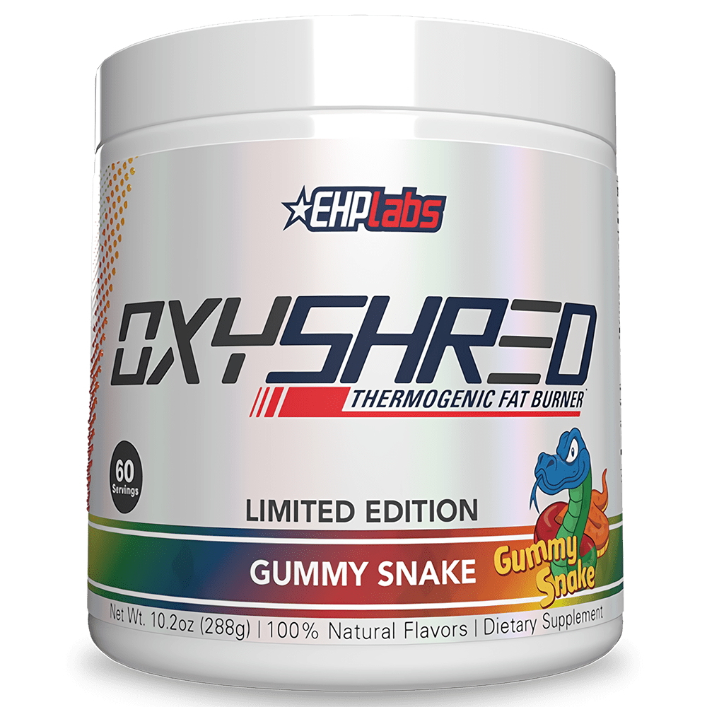 EHPlabs OxyShred Fat Burner 60 Serves Gummy Snakes