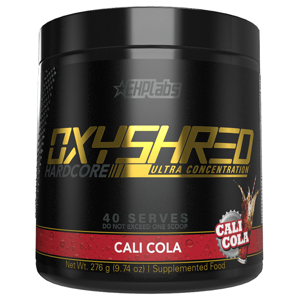 EHPlabs OxyShred Hardcore Fat Burner 40 Serves Cali Cola