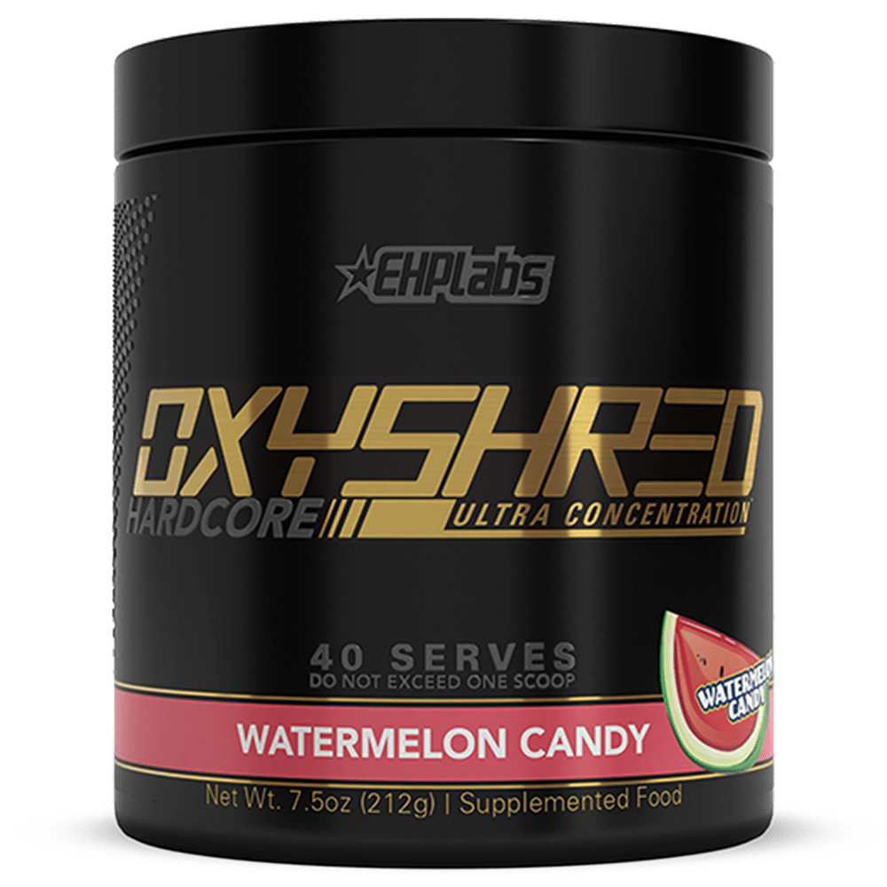 EHPlabs OxyShred Hardcore Fat Burner 40 Serves Watermelon Candy