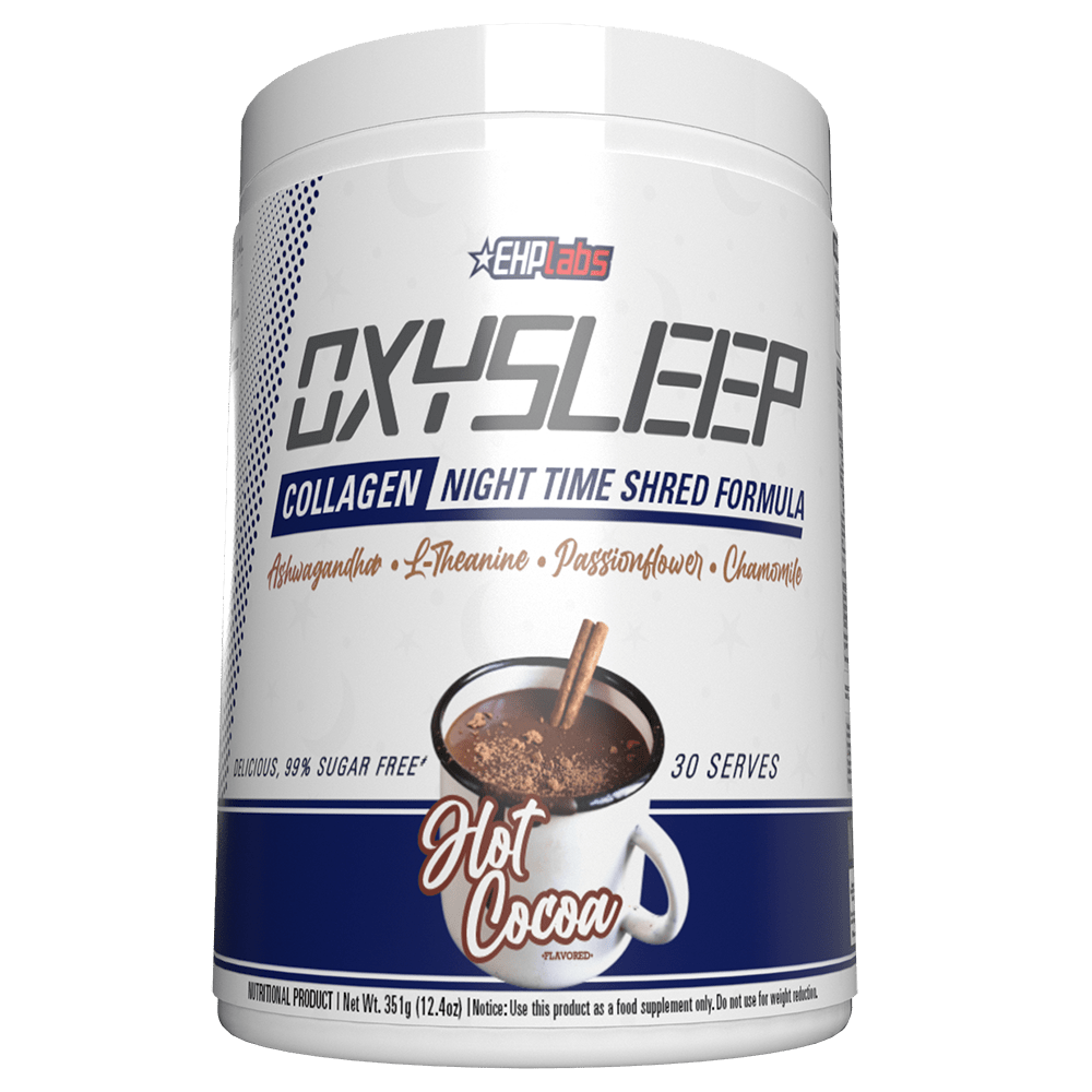 EHPlabs Oxysleep Collagen Sleep Support 30 Serves Hot Cocoa